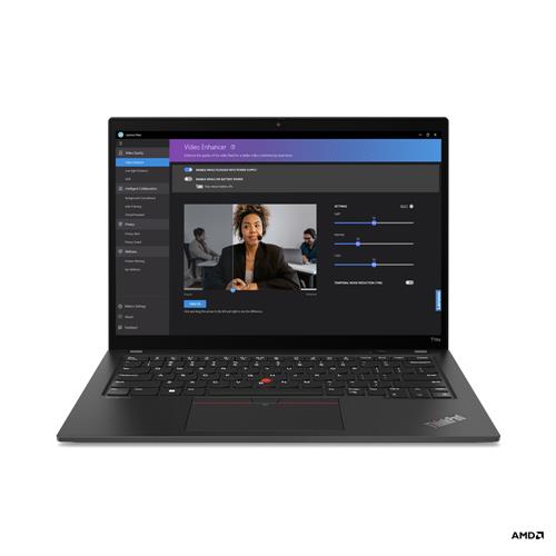 Lenovo ThinkPad T14s Gen 4 (AMD) AMD Ryzen 5 PRO 7540U Computer portatile 35,6 cm (14) WUXGA 16 GB LPDDR5x-SDRAM 512 GB SSD Wi-Fi 6E (802.11ax) Windows 11 Pro Nero