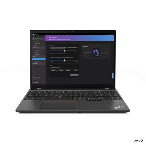 Lenovo ThinkPad T16 AMD Ryzen 7 PRO 7840U Computer portatile 40,6 cm (16) WUXGA 16 GB LPDDR5x-SDRAM 512 GB SSD Wi-Fi 6E (802.11ax) Windows 11 Pro Nero