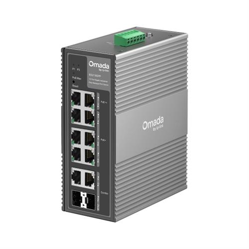 NEW OMADA 10-PORT GIGABIT INDUSTRIAL EASY MANAGED SWITCH