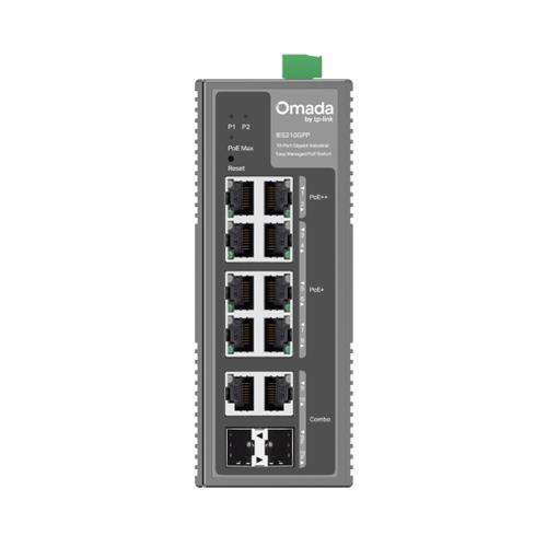 NEW OMADA 10-PORT GIGABIT INDUSTRIAL EASY MANAGED SWITCH