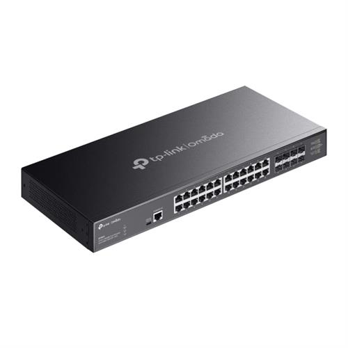 OMADA 24-PORT 10GBASE-T L2+ MNGD SWTCH WITH 8 10GE SFP+ SLOT