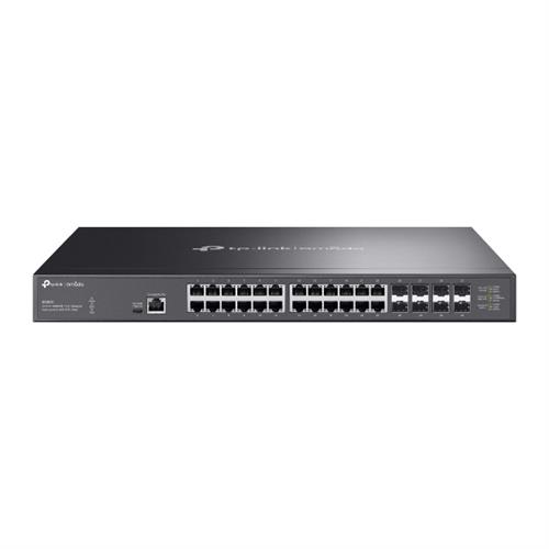 OMADA 24-PORT 10GBASE-T L2+ MNGD SWTCH WITH 8 10GE SFP+ SLOT
