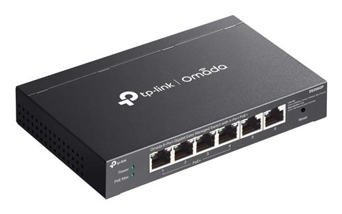 OMADA 6-PORT GIGABIT EM SWITCH WITH 4-PORT POE+