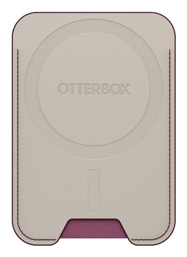 OB SYMMETRY CACTUS LEATHER MagSafe Wallet Maroon Bells-pink