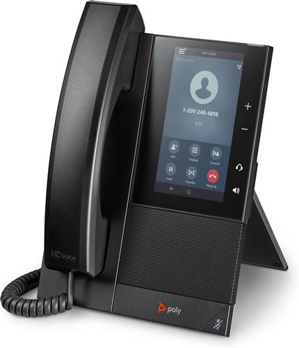 POLY CCX 500 BUSINESS MEDIA PHONE WITH OPEN SIP AND POE-ENAB