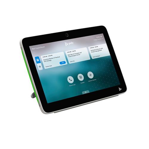 POLY TC10 WHITE TOUCH CONTROLLER NO RADIO GSA/TAA