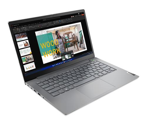 Lenovo ThinkBook 14 G4 IAP Intel Core i5 i5-1235U Computer portatile 35,6 cm (14) Full HD 8 GB DDR4-SDRAM 512 GB SSD Wi-Fi 6 (802.11ax) Windows 11 Pro Grigio