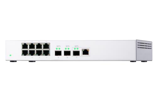 QSW-308-1C SWITCH 8PORT 1GBPS 3PORT SFP+ 1RJ45 10G COMBOPORT