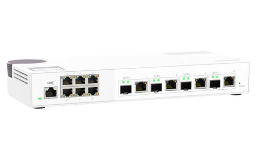 QSW-M2106-4C 6P2.5GBPS 4P10GBPS SFP+/ NBASE-T COMBO WEB MAN SWTC