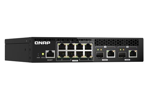QSW-M2108R-2C 8X2.5GBPS2X10GBPS SFP+/ NBASE-T WEBMANAG SWITCH RM