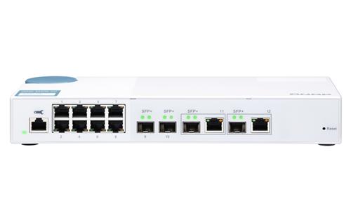 QSW-M408-2C SWITCH 8PORT 1GBPS 2X 0G SFP+NBASE 2X10G SFP+ WMSW