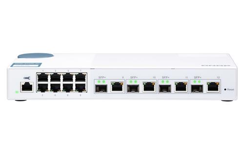 QSW-M408-4C SWITCH 8PORT 1GBPS 4X 10G SFP+/ NBASE-T COMBO WMSW