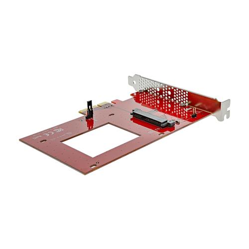 SCHEDA ADATTATORE PCI EXPRESS AD U.2 NVME - SFF-8639 DA 2.5IN
