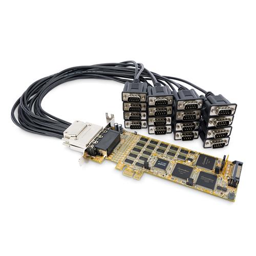 SCHEDA SERIALE A BASSO PROFILO DA 16 PORTE - RS232 - PCIE