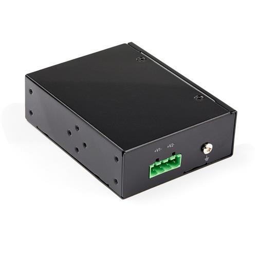 StarTech.com Splitter industriale Gigabit PoE - Splitter PoE+++ Ethernet ad alta velocità 90W - Splitter 12-48V DC Splitter 802.3 bt - Adattatore da LAN/RJ45 Ultra PoE a DC - da -40C a +75C