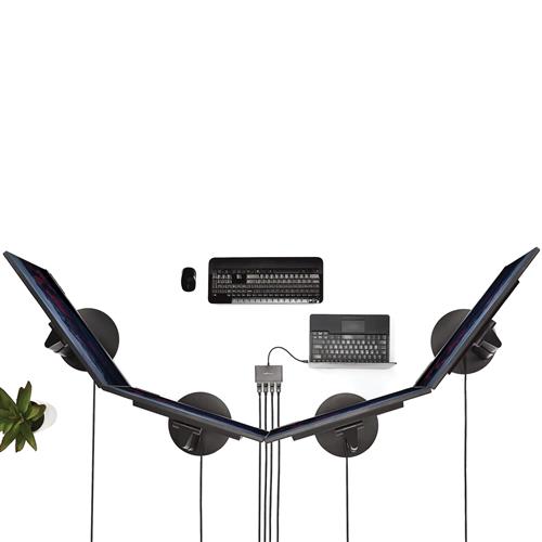 SPLITTER MST HUB - MINI DISPLAYPORT A 4 PORTE DISPLAYPOR