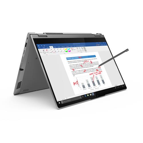 Lenovo ThinkBook 14s Yoga Intel Core i5 i5-1335U Ibrido (2 in 1) 35,6 cm (14) Touch screen Full HD 16 GB DDR4-SDRAM 512 GB SSD Wi-Fi 6 (802.11ax) Windows 11 Pro Grigio