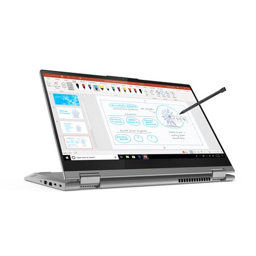 Lenovo ThinkBook 14s Yoga Intel Core i5 i5-1335U Ibrido (2 in 1) 35,6 cm (14) Touch screen Full HD 16 GB DDR4-SDRAM 512 GB SSD Wi-Fi 6 (802.11ax) Windows 11 Pro Grigio