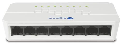 SWF08-T02 SWITCH 8P 10/100 COMPATTO                         IN