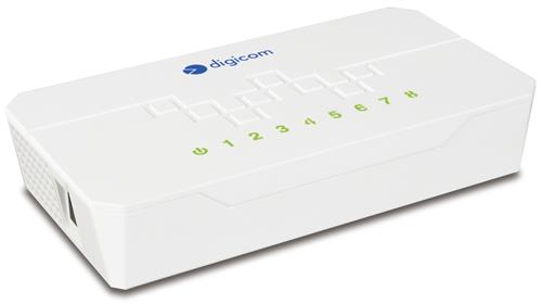 SWF08-T02 SWITCH 8P 10/100 COMPATTO                         IN