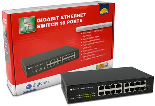 SWITCH 16 PORTE GIGA IN