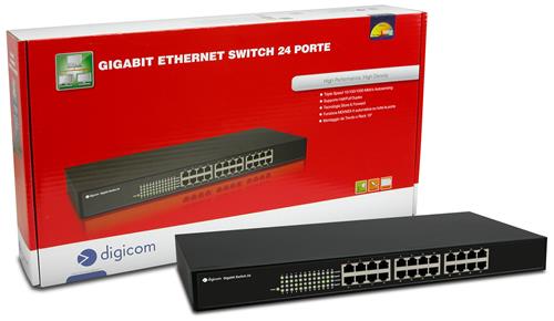 SWITCH 24-PORT AUTO-SENSING ETHERNET 10/100/1000MBIT/S       IN