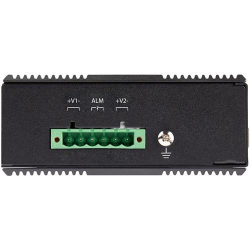 SWITCH DI RETE LAN A 6 PORTE - 2 SLOT SFP 4 PORTE RJ45 POE 30W