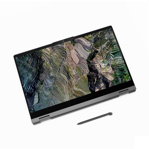 Lenovo ThinkBook 14s Yoga Intel Core i7 i7-1355U Ibrido (2 in 1) 35,6 cm (14) Touch screen Full HD 16 GB DDR4-SDRAM 512 GB SSD Wi-Fi 6 (802.11ax) Windows 11 Pro Grigio