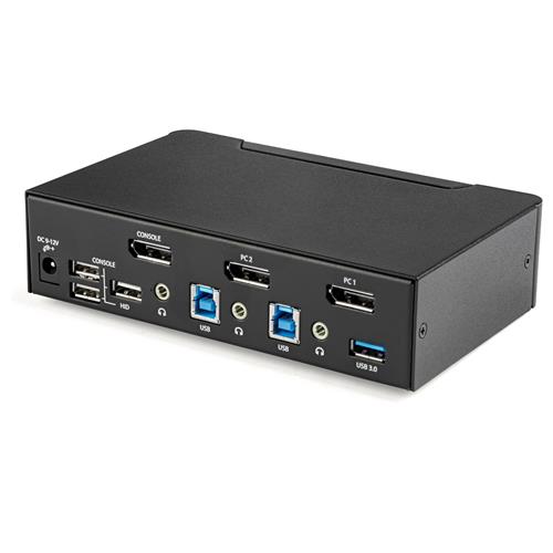 SWITCH KVM DISPLAYPORT A 2 PORT - 4K 60HZ - KVM DISPLAYPORT