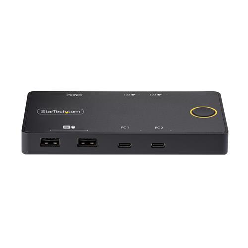 SWITCH KVM USB-C 4K 60HZ DOPPIO PD PASS-THROUGH DA 100W