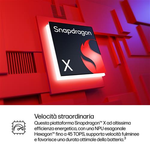 HP EliteBook 6 G1q Next Gen AI Copilot+ PC Qualcomm Snapdragon X1-26-100 Computer portatile 35,6 cm (14