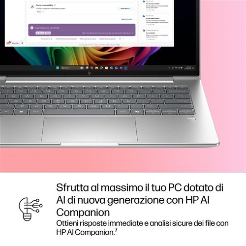 HP EliteBook 6 G1q Next Gen AI Copilot+ PC Qualcomm Snapdragon X1-26-100 Computer portatile 35,6 cm (14