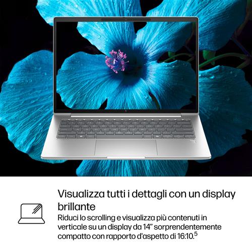 HP EliteBook 6 G1q Next Gen AI Copilot+ PC Qualcomm Snapdragon X1-26-100 Computer portatile 35,6 cm (14
