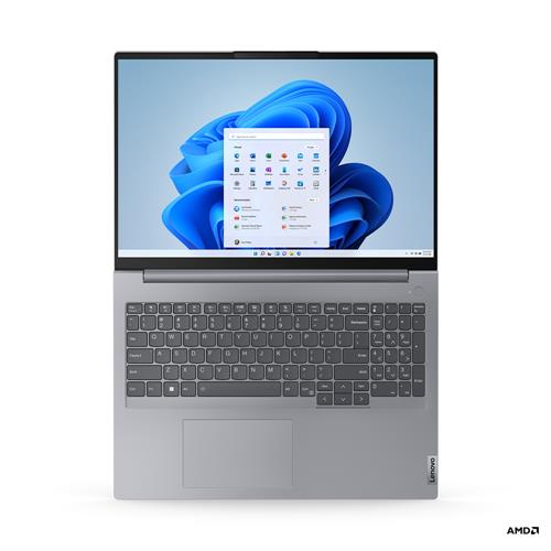 Lenovo ThinkBook 16 G6 ABP AMD Ryzen 7 7730U Computer portatile 40,6 cm (16) WUXGA 16 GB DDR4-SDRAM 512 GB SSD Wi-Fi 6 (802.11ax) Windows 11 Pro Grigio