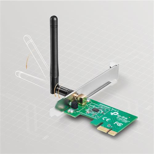 TL-WN781ND 150MBPS WRLS PCI-E ADAPTER ATHEROS 1T1R 2.4GHZ