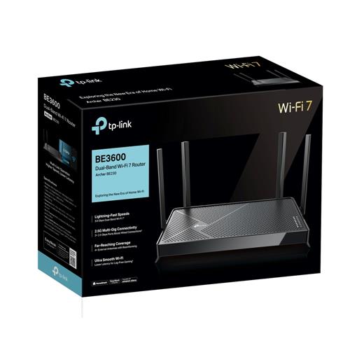 TP-LINK ROUTER WI-FI 7 BE3600 DUAL-BAND