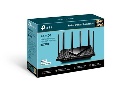 TP-LINK WI-FI 6 ROUTER AX5400 GIGABIT DUAL-BAND