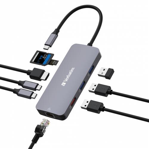 USB-C PRO MULTIPORT HUB 9 PORT CMH-09
