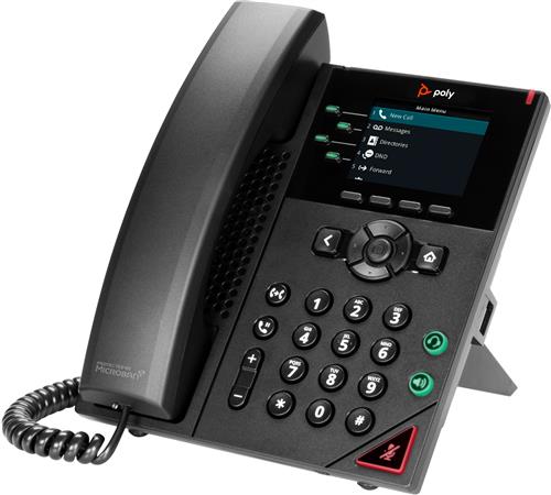 VVX 250 4-LINE DESKTOP BUSINESS IP PHONE WITH DUAL 10/100/1000 E