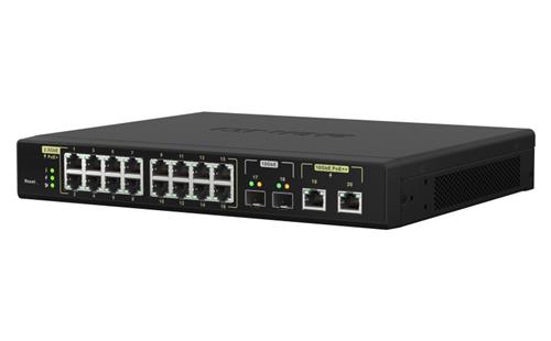 WEB MANAGED SWITCH 16 PORTS 2.5GBERJ45 WITH POE 802.3AT 30W