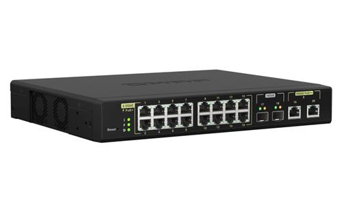WEB MANAGED SWITCH 16 PORTS 2.5GBERJ45 WITH POE 802.3AT 30W