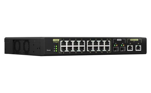 WEB MANAGED SWITCH 16 PORTS 2.5GBERJ45 WITH POE 802.3AT 30W