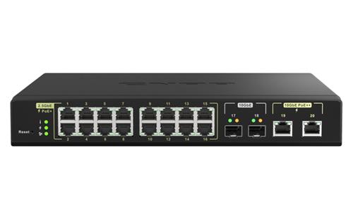 WEB MANAGED SWITCH 16 PORTS 2.5GBERJ45 WITH POE 802.3AT 30W