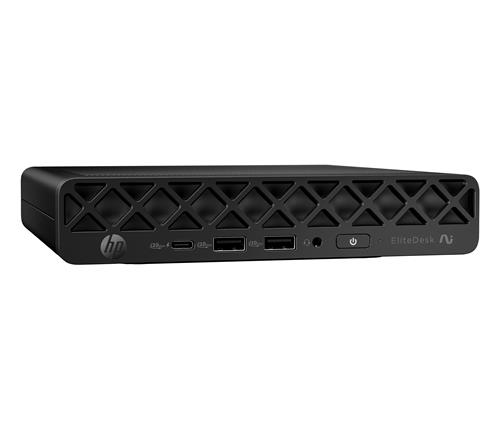 HP EliteDesk 8 Mini G1a Next Gen AI Wolf Pro Security Edition Copilot+ PC AMD Ryzen AI 5 340 32 GB DDR5-SDRAM 512 GB SSD Windows 11 Pro Mini PC AI PC Nero