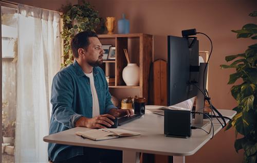 HP EliteDesk 8 Mini G1a Next Gen AI Wolf Pro Security Edition Copilot+ PC AMD Ryzen Al 7 350 32 GB DDR5-SDRAM 1 TB SSD Windows 11 Pro Mini PC AI PC Nero