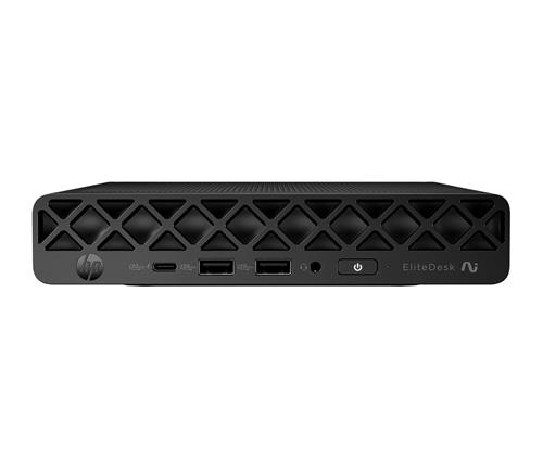 HP EliteDesk 8 Mini G1a Next Gen AI Wolf Pro Security Edition Copilot+ PC AMD Ryzen Al 7 350 32 GB DDR5-SDRAM 1 TB SSD Windows 11 Pro Mini PC AI PC Nero