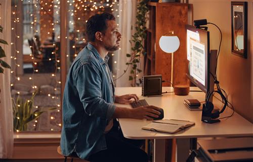 HP EliteDesk 8 Mini G1a Next Gen AI Wolf Pro Security Edition Copilot+ PC AMD Ryzen Al 7 350 32 GB DDR5-SDRAM 1 TB SSD Windows 11 Pro Mini PC AI PC Nero