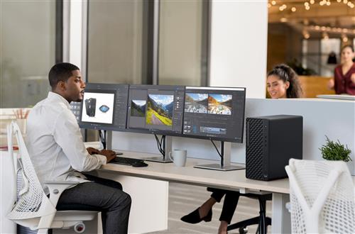 HP EliteDesk 8 Tower G1i AI Wolf Pro Security Edition Intel Core Ultra 5 235 16 GB DDR5-SDRAM 512 GB SSD Windows 11 Pro PC AI PC Nero