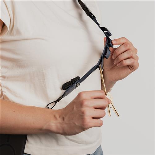 OB CASE ATTCH 2IN1 CROSSBODY STRAP SEA STORM - BLUE