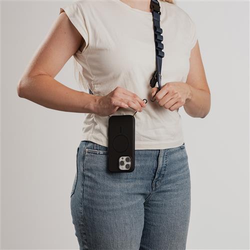 OB CASE ATTCH 2IN1 CROSSBODY STRAP SEA STORM - BLUE